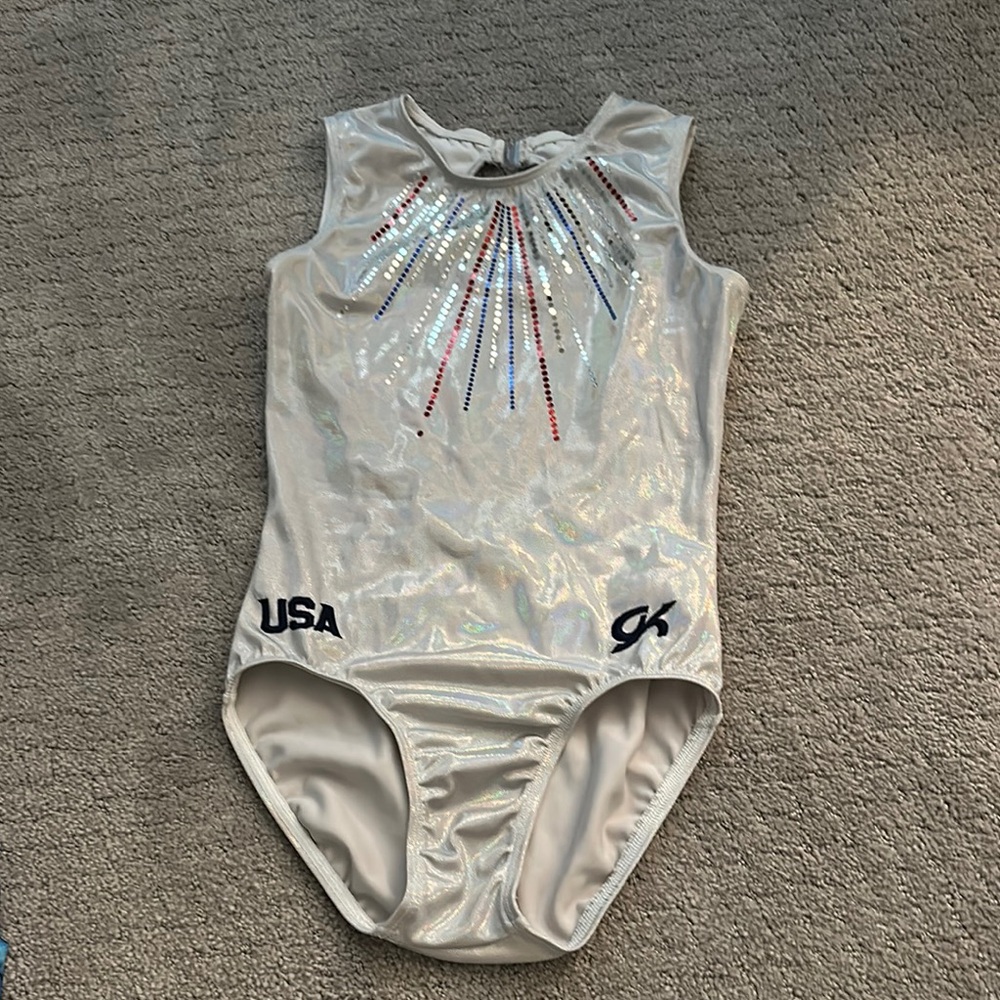 SPECIAL EDITION Gymnastics Leotard with USA Design